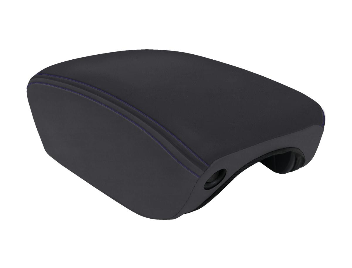 Center Console Cover for 2018+ Jeep Wrangler JL and Jeep Gladiator JT Black and Purple PRP Seats
