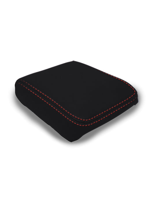 Center Console Cover for 2024+ Toyota Tacoma - Black and Red