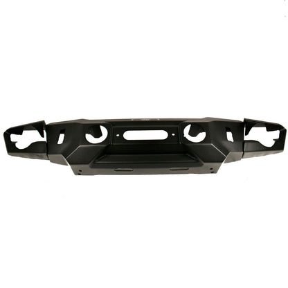 Combo Mid Front And Full Rear Bumpers For 18-25 Jeep Wrangler JL 2-4 Door 20-25 Gladiator