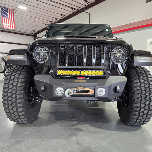 ombo Shorty Front And Full Rear Bumpers For 18-25 Jeep Wrangler JL 2-4 Door 20-25 Gladiator