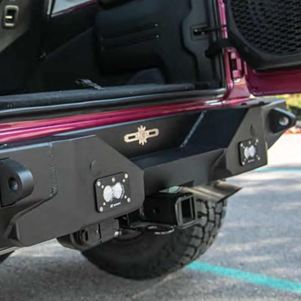 ombo Shorty Front And Full Rear Bumpers For 18-25 Jeep Wrangler JL 2-4 Door 20-25 Gladiator