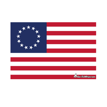 Betsy Ross  3x5 Grommet Whip Flag