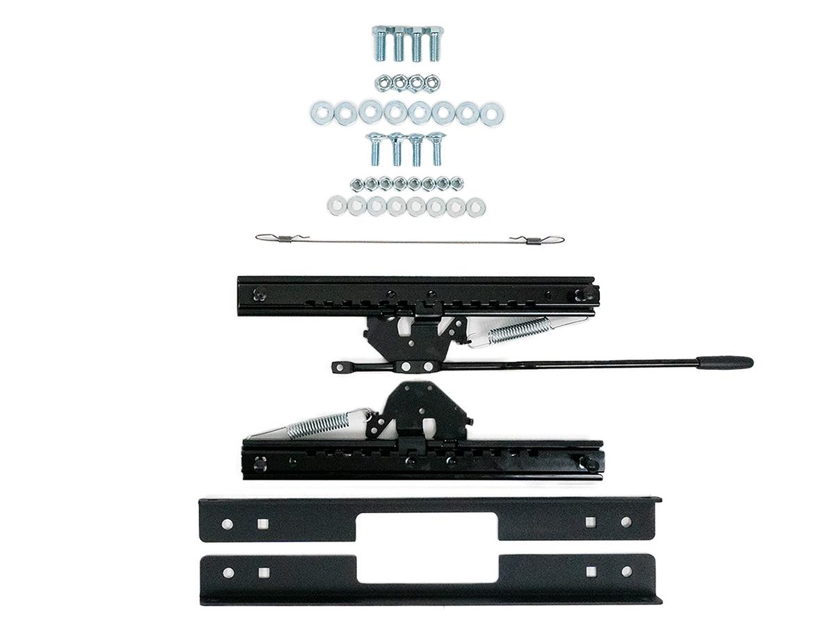 Universal Slider with 3 inch Short Angle Mount Kit PRP Seats