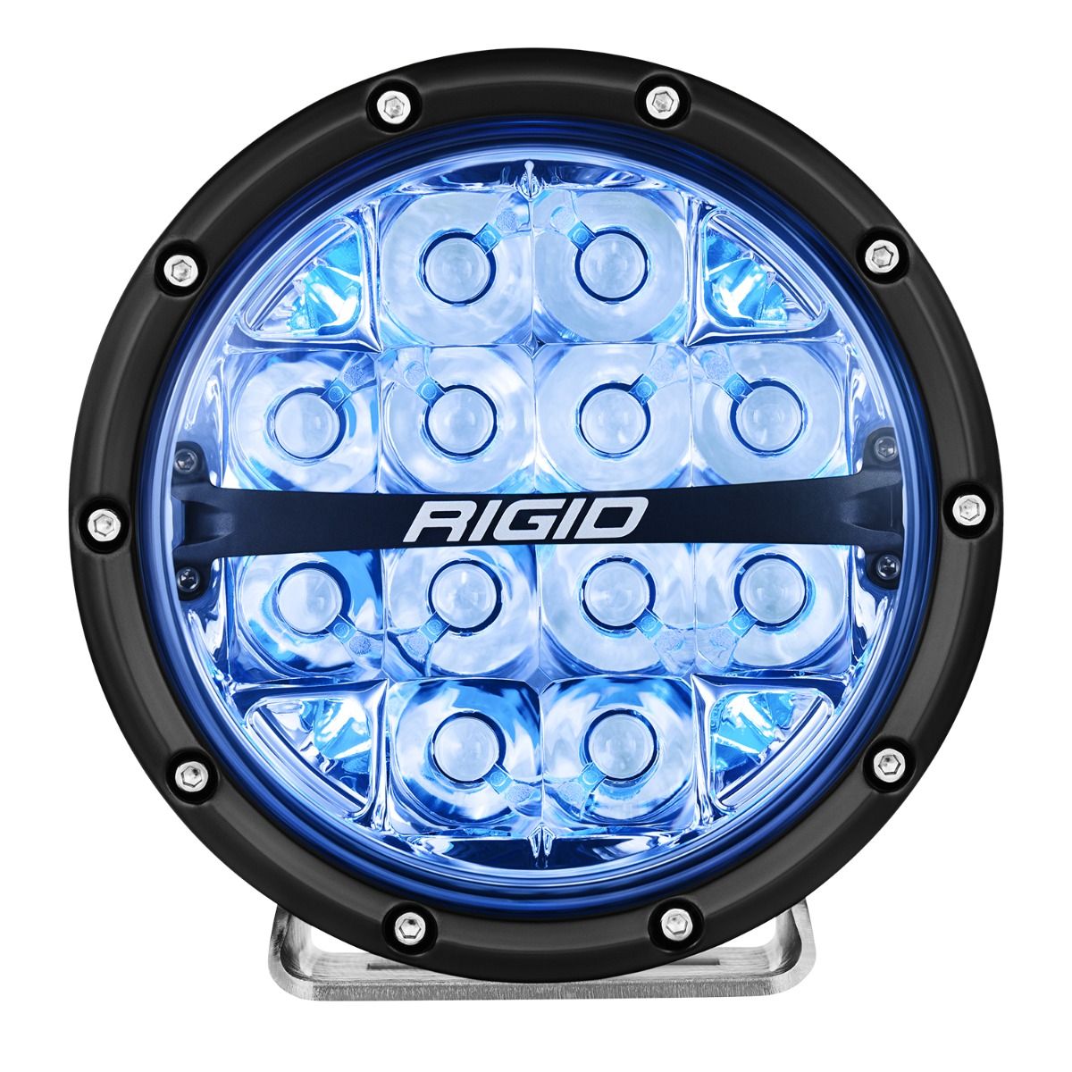 Rigid Industries 360-Series Off-Road Lamp Spot Beam RGBW Backlight Single