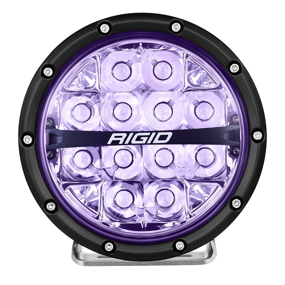 Rigid Industries 360-Series Off-Road Lamp Spot Beam RGBW Backlight Single