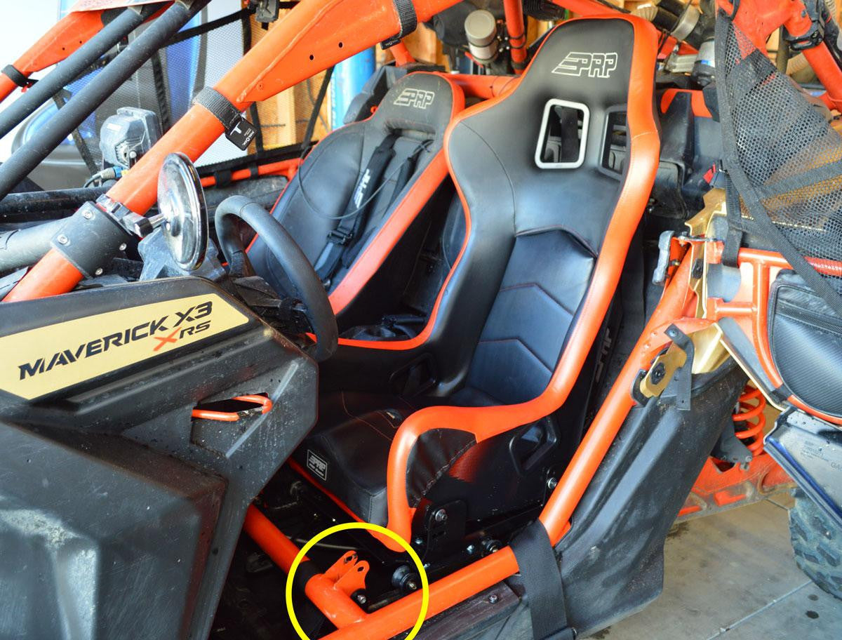 Composite Seat Mounting Kit for Can-Am Maverick X3