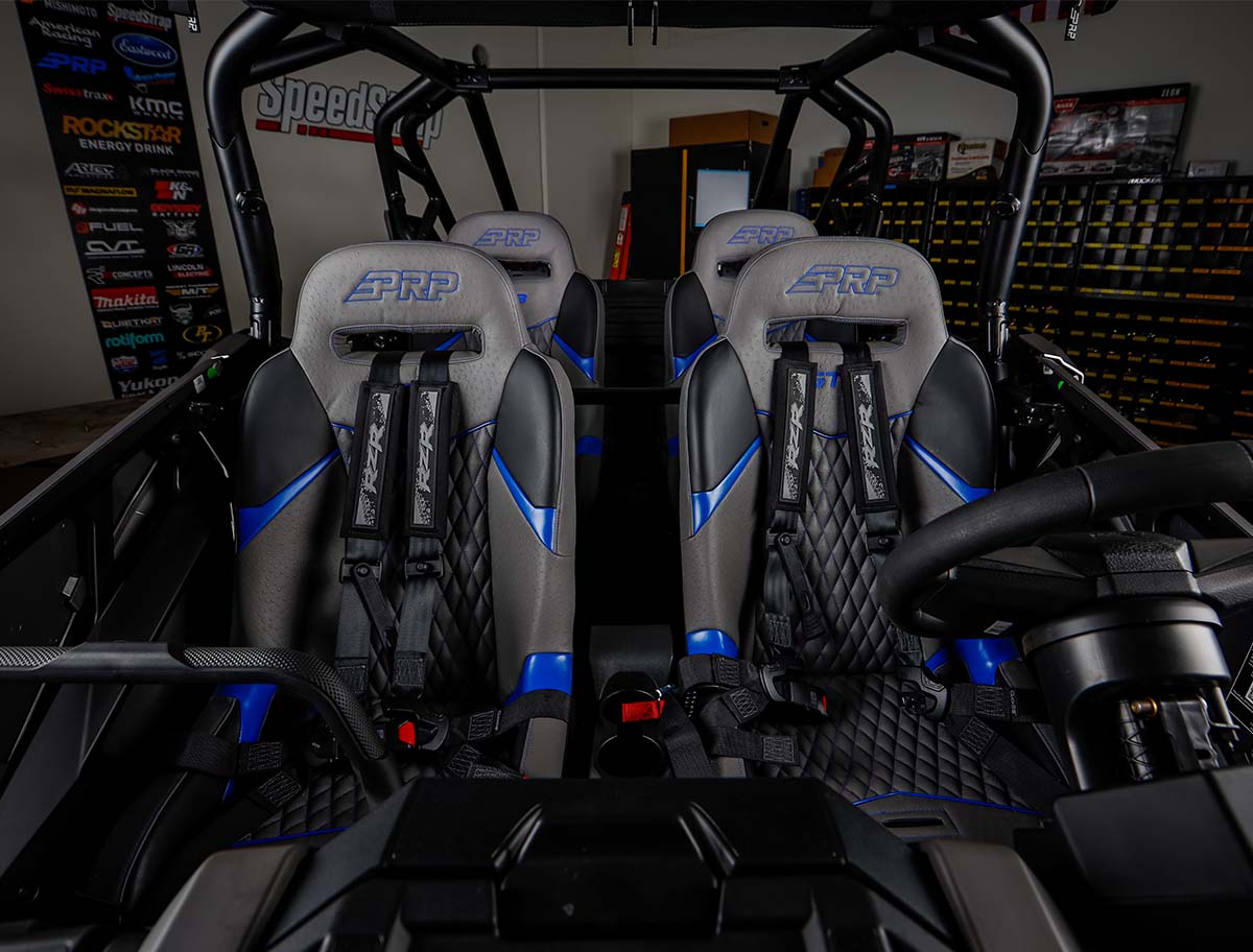 Quick Release Front Seat Mounts for Polaris PRO XP PRO R Turbo R Pair PRP Seats