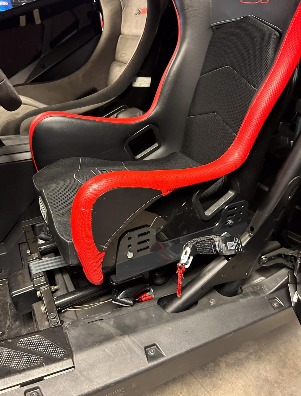 Composite Seat Mount Kit with Quick Release Base for Polaris RZR PRO XP PRO R Turbo R Pair