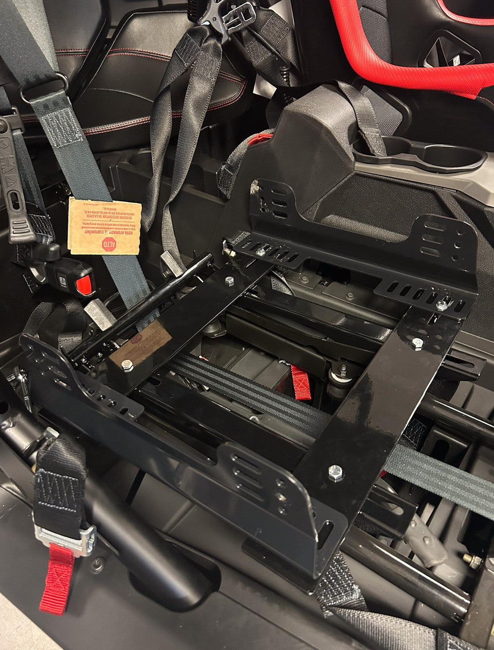 Composite Seat Mount Kit with Fixed Base 4 Door for Polaris RZR PRO XP4 PRO R4 Turbo R4 Pair