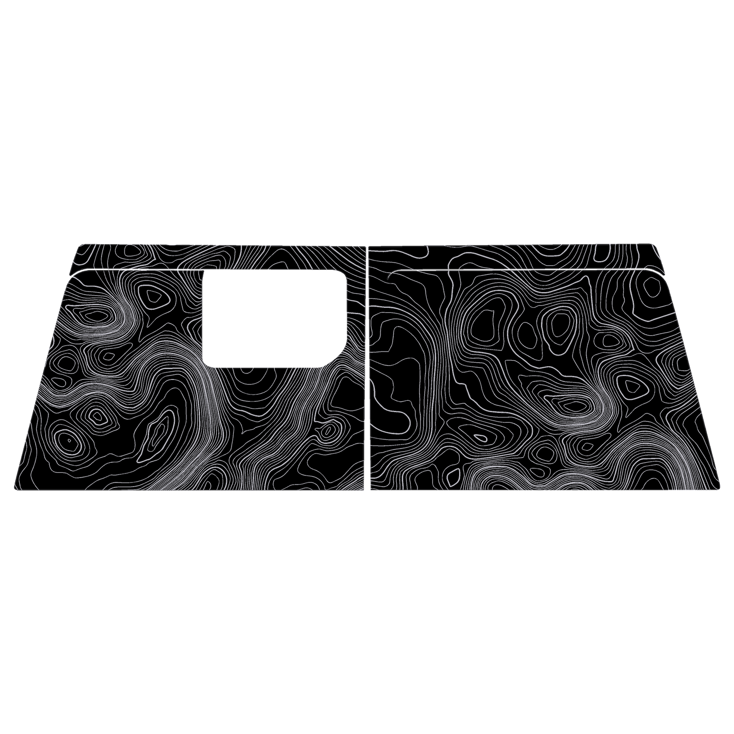 Topo Cargo Area Overlay Kit Part 1 (Printed Series) - 2021+ Bronco 4 Door