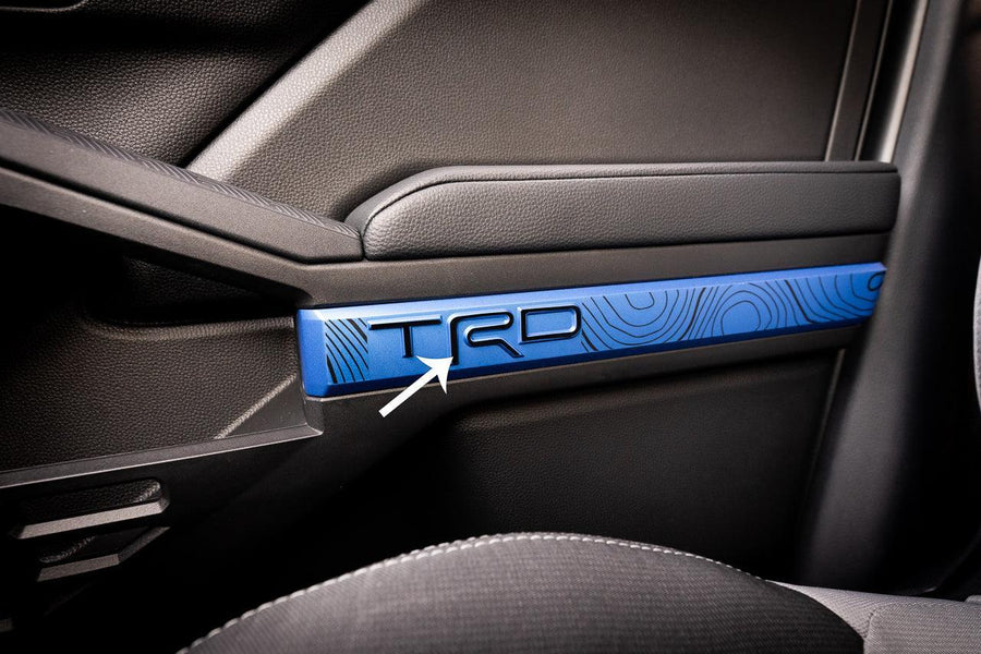 "TRD" Door Line Overlays - 2024+ Tacoma
