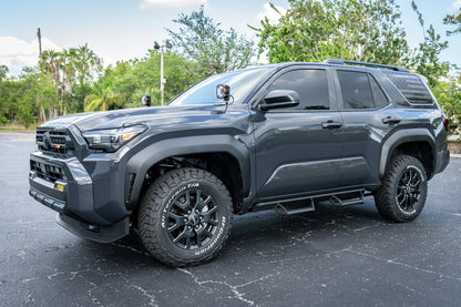 Topographic Rear Vent Window Overlay (Perforated) - 2025+ 4Runner