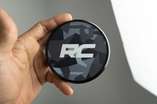 RC 3.5" Black Series Round Cover Overlays - Universal