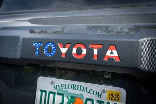TOYOTA Freedom Series Rear Hatch Liftgate Emblem Inlays - 2025+ 4Runner
