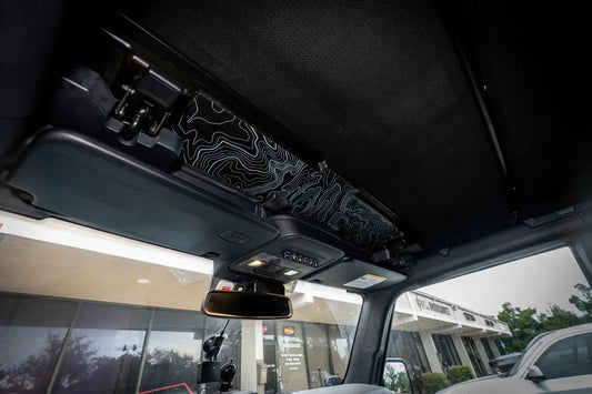 Topo Soft Top Bronco Panel Overlay - 2021+ Bronco Factory Soft Top