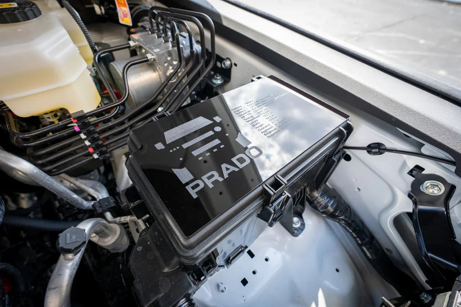 Driver Side Fuse Box Acrylic Plate - 2024+ Land Cruiser