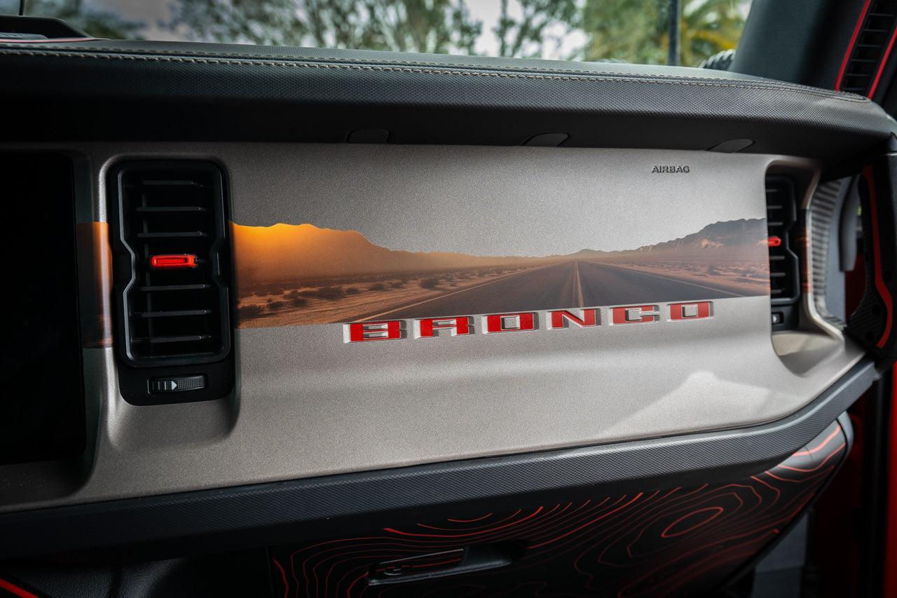 Infinity Landscape 3 Piece Dash Kit (Printed Series) - 2021+ Bronco
