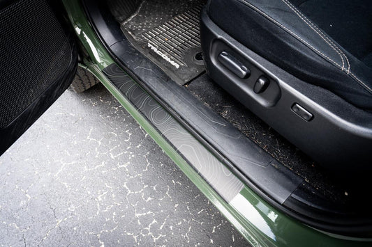 Topo Door Sill Protectors - 2016-2023 Tacoma Double Cab