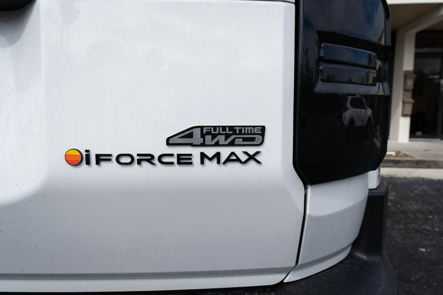 Full Time 4WD Two Color Acrylic Emblem - 2024+ Land Cruiser / GX 550 / 2025+ 4Runner Limited