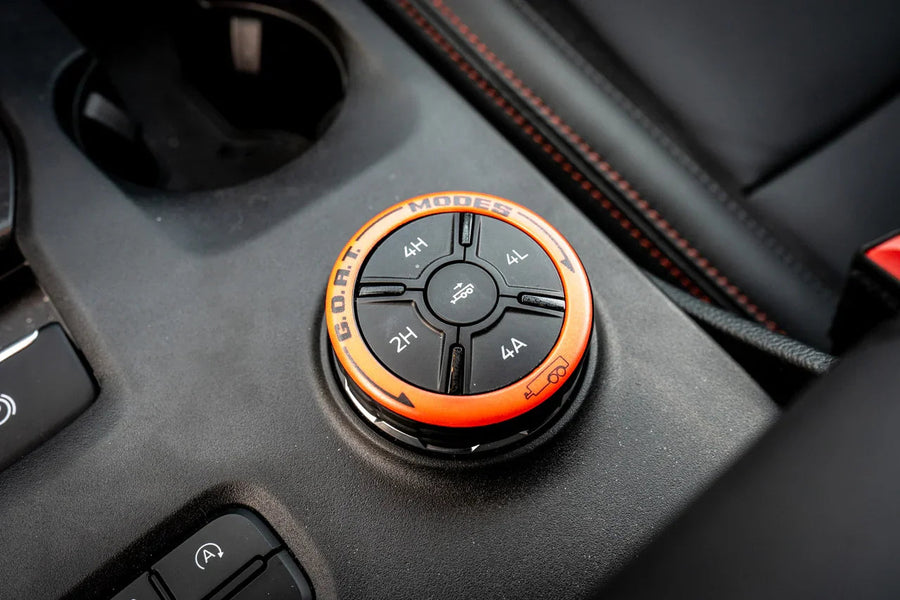 Drive Mode to GOAT Mode Dial Ring Overlay - 2024+ Ranger