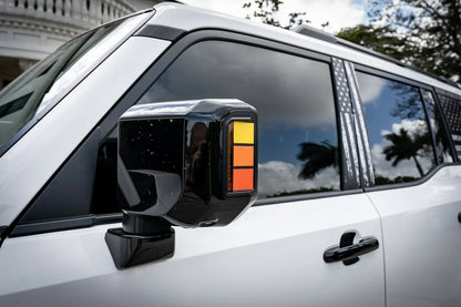 Heritage Retro TRD Style Mirror Stripes - 2024+ Land Cruiser / GX 550