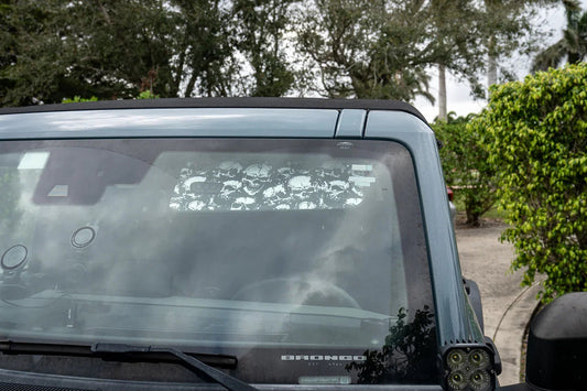 Custom Series Sun Visor Overlays (Printed Series) - 2021+ Bronco