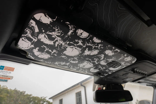 Custom Series Sun Visor Overlays (Printed Series) - 2021+ Bronco