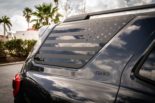 American Flag Rear Window Overlays - 2025+ 4Runner