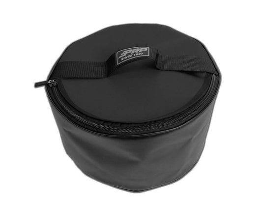 Spare Tire Storage Bag 8.5 x 13 Inch Black Vinyl Coated Nylon - Default Title