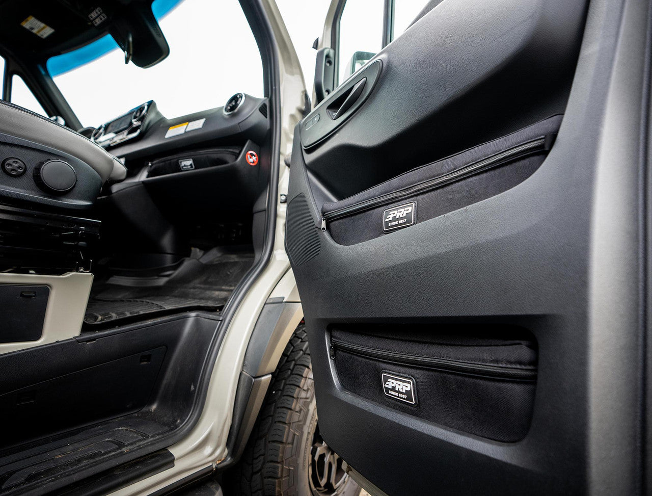Upper Door Bags for 2019+ Mercedes Sprinter Van Pair PRP Seats