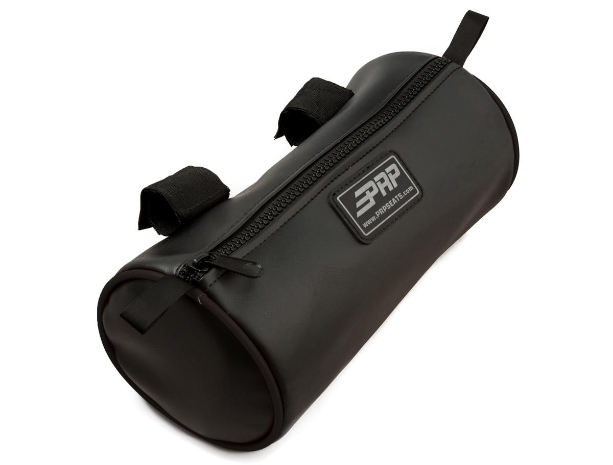 Buggy Bag 7 inch Round 13 Inch long Vinyl Coated Nylon Black - Black