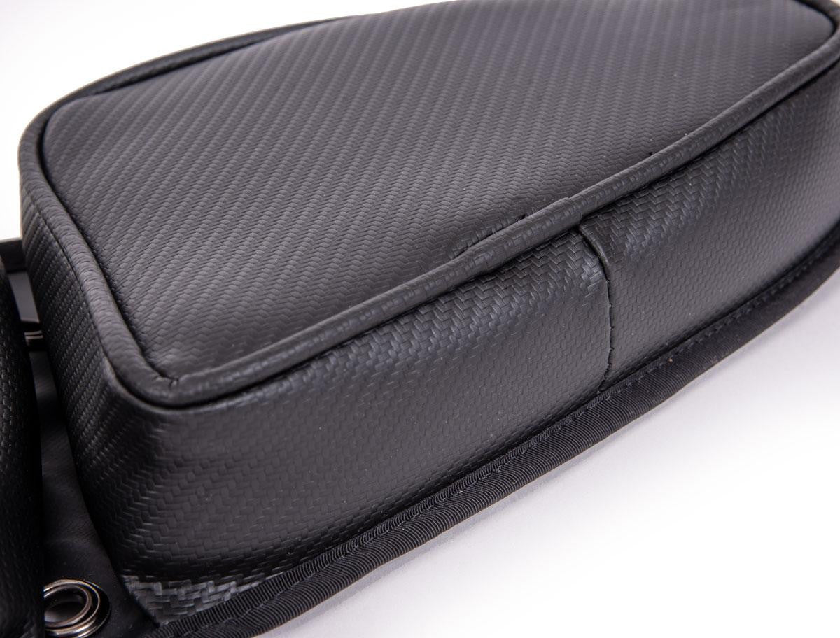 Front Door Bag with Knee Pad for Polaris RZR Passenger Side Black PRP Seats