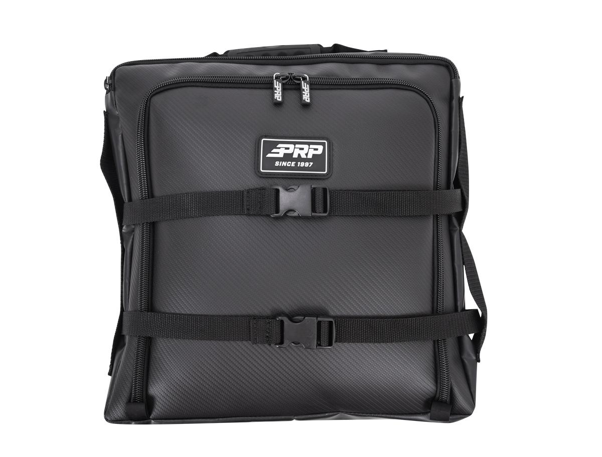Under Seat Bag Black Vinyl Coated Nylon - Default Title