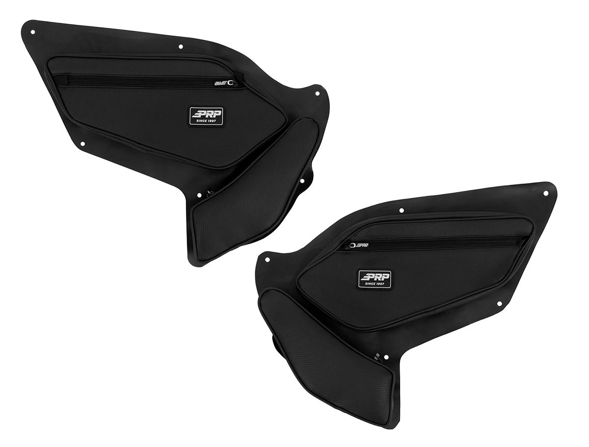 Front Door Bags with Knee Pad for 20-24 Polaris RZR PRO XP PRO R Turbo R Pair - Default Title
