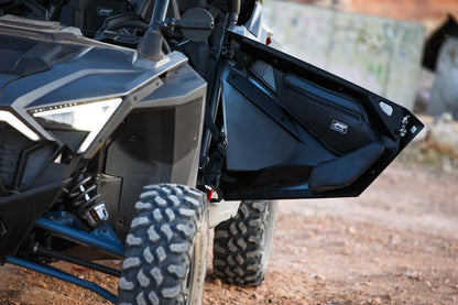 Front Door Bags with Knee Pad for 20-24 Polaris RZR PRO XP PRO R Turbo R Pair PRP Seats
