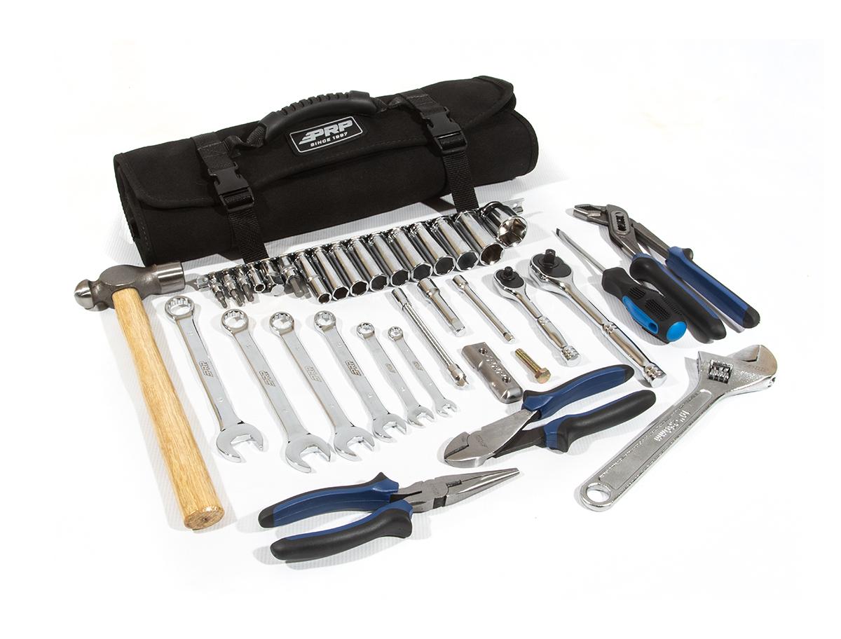 RZR Roll Up Tool Bag with 39pc Tool Kit - Default Title