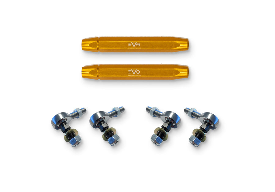 Jeep JK HD Sway Bar Links 9.5 -10.9 Inch 07-18 Wrangler JK EVO Manufacturing