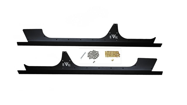 Jeep JK 4 Door RockSkins 07-18 Wrangler JK Unlimited Black EVO Manufacturing