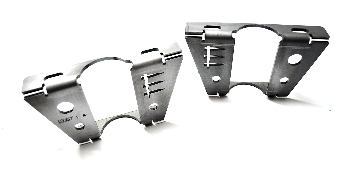 Jeep JK Rear Rockstops Bracket Kit Only 07-18 Wrangler JK EVO Manufacturing