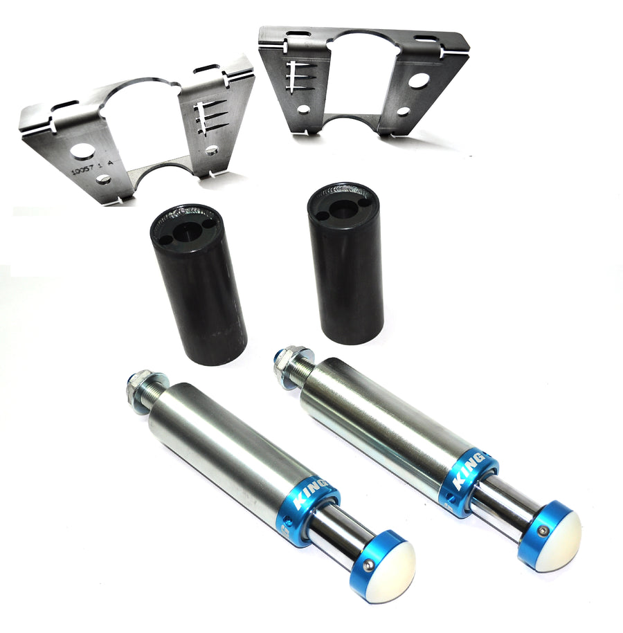 Jeep JK Rear Rockstops Brackets And Bumps 07-18 Wrangler JK EVO Manufacturing