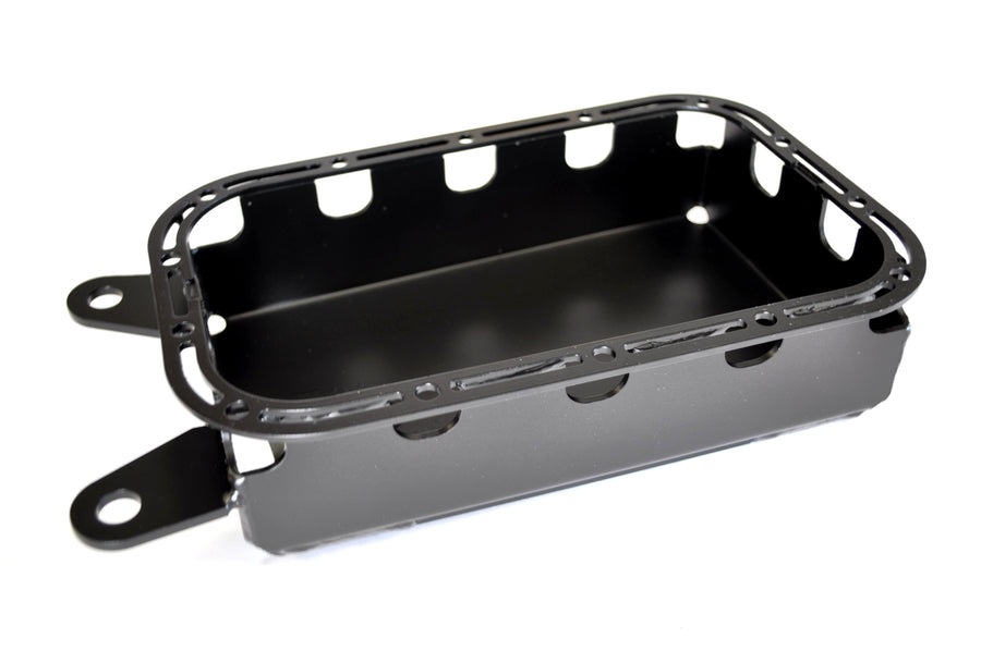 Jeep JK Pentastar Oil Pan Skid 12-18 Wrangler JK Black Powdercoat EVO Manufacturing