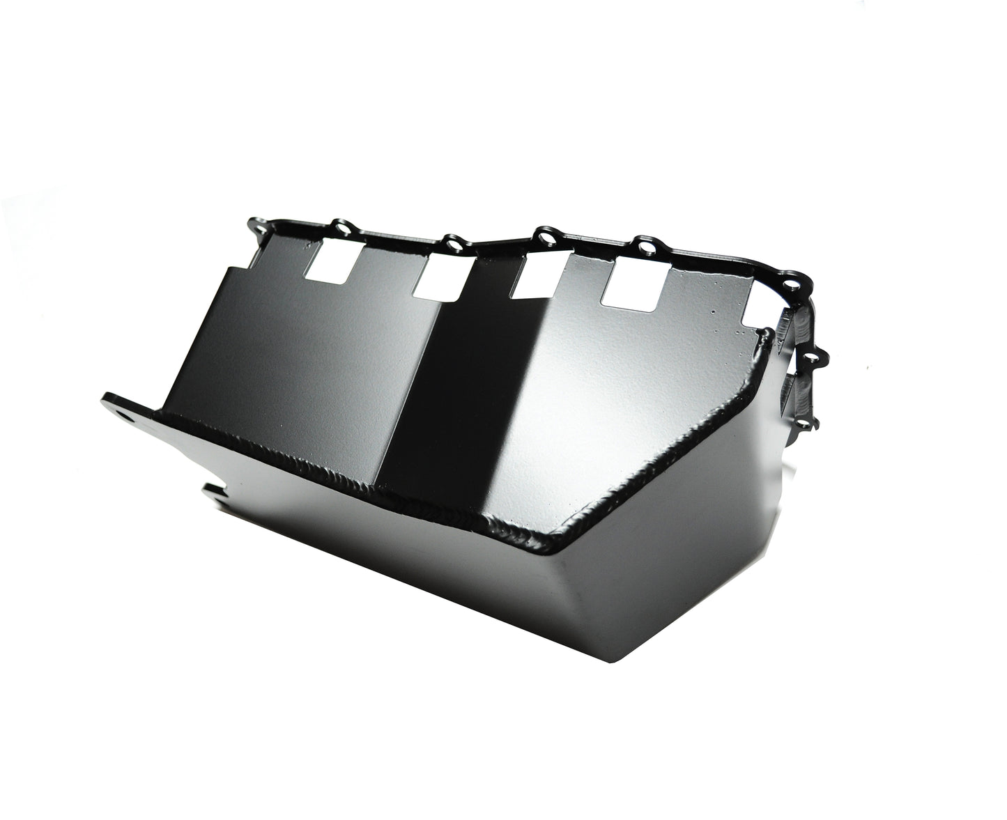 Jeep JK 3.8L Oil Pan Skid 07-11 Wrangler JK Black Powdercoat EVO Manufacturing