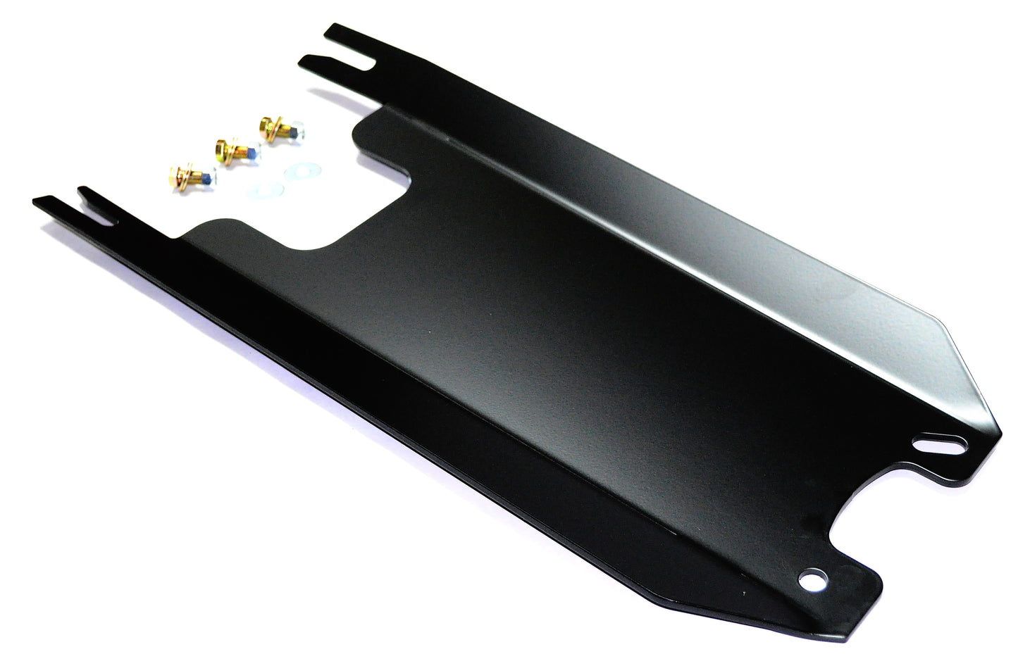Jeep JK Transmission Skid Plate 07-18 Wrangler JK Manual Black Powdercoat EVO Manufacturing