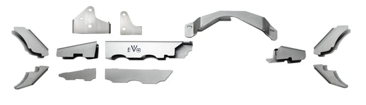 Jeep JK Front Axle Truss Dana 30 07-18 Wrangler JK w/ C2 Gussets ProTek EVO Manufacturing