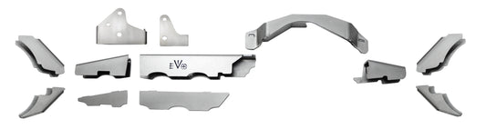 Jeep JK Front Axle Truss Dana 44 07-18 Wrangler JK Rubicon w/ C2 Gussets ProTek EVO Manufacturing
