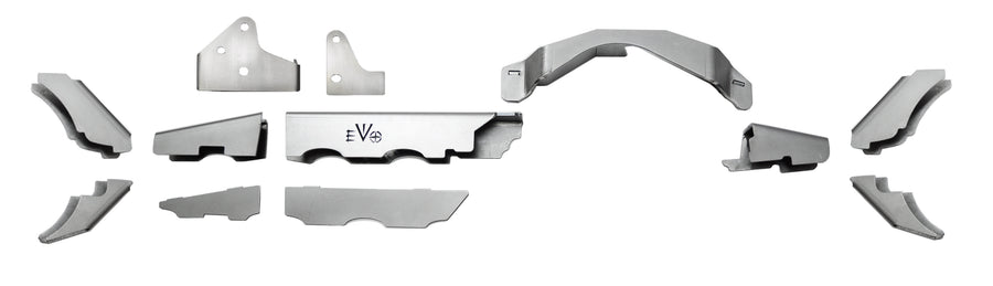 Jeep JK Front Axle Truss Dana 44 07-18 Wrangler JK Rubicon w/ C2 Gussets ProTek EVO Manufacturing