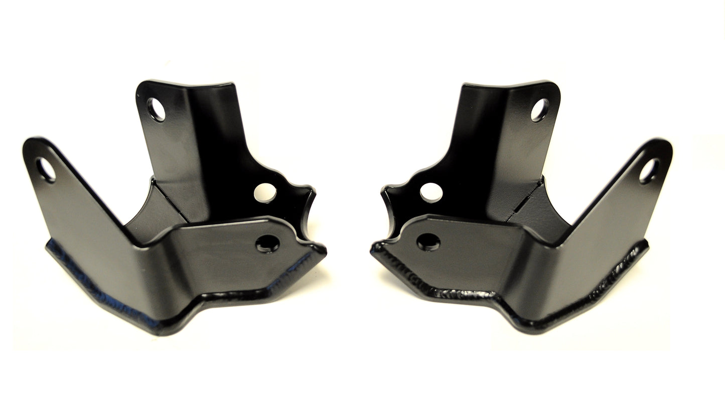 Jeep JK Protek Bolt On Rear Shock Skid 07-18 Wrangler JK Black EVO Manufacturing