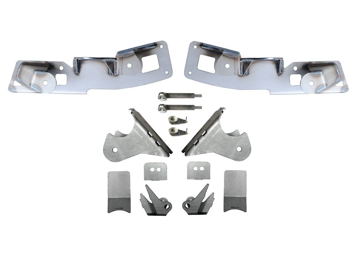 Jeep JK Rear High Clearance Long Arm Frame and Axle Bracket 07-18 Wrangler JK Set EVO Mfg