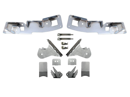 Jeep JK Rear High Clearance Long Arm Frame and Axle Bracket 07-18 Wrangler JK Set EVO Mfg