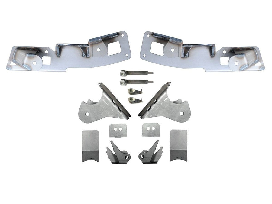Jeep JK Rear High Clearance Long Arm Frame and Axle Bracket 07-18 Wrangler JK Set EVO Mfg